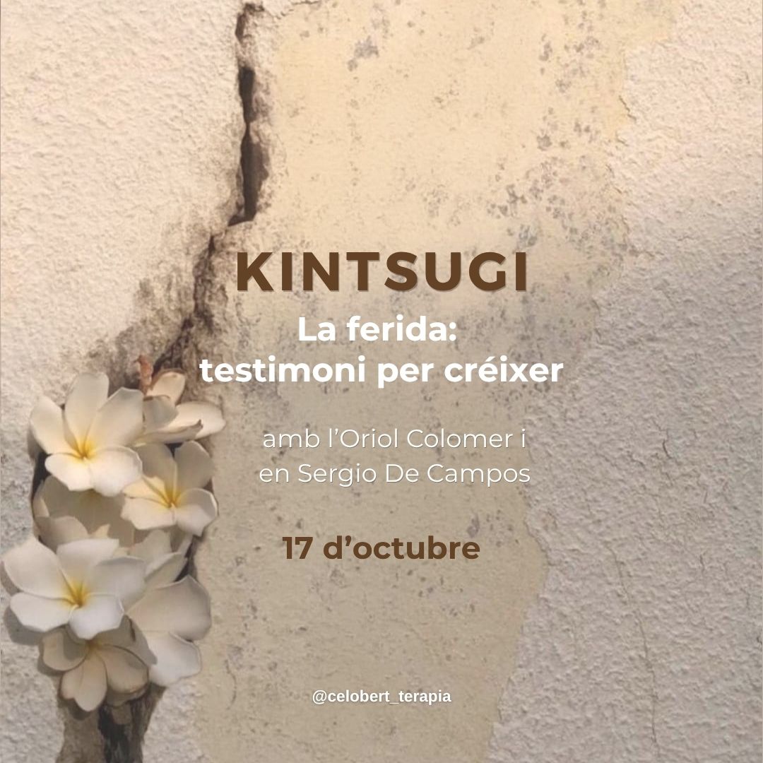 Kintsugi. La ferida: testimoni per créixer